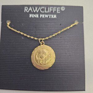 Rawcliffe Gold-plated Pomeranian Necklace